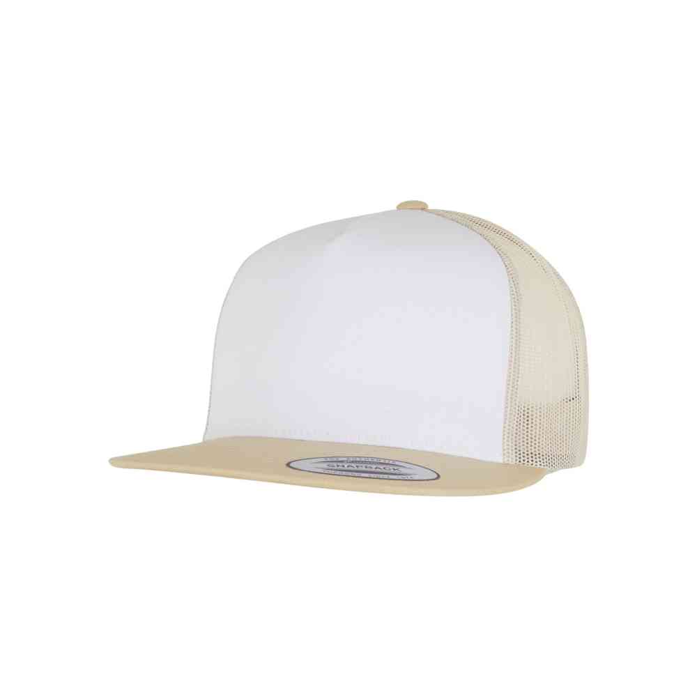 Flexfit - Classic Trucker cap - Gold coloured/White